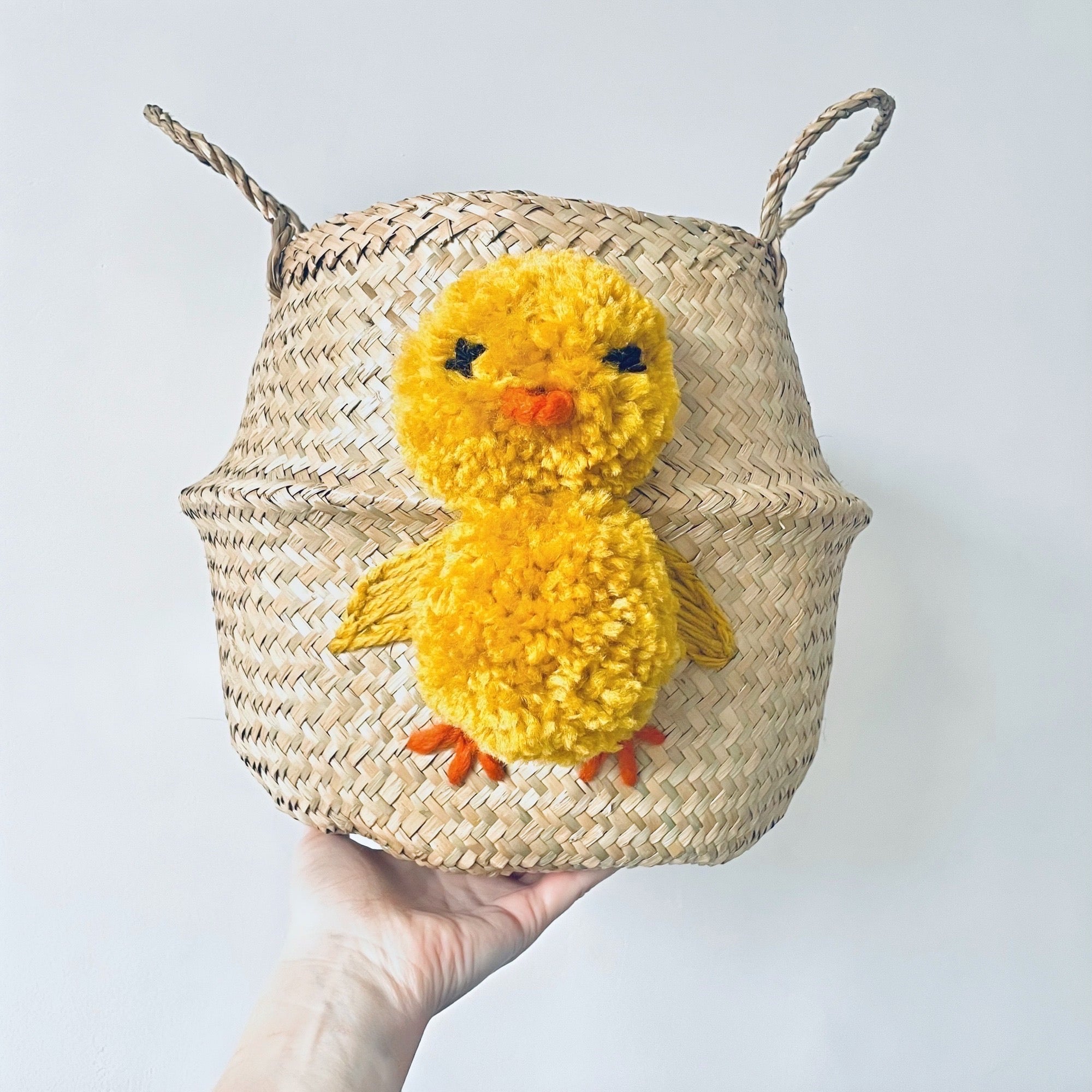 Easter Chick Basket - Medium