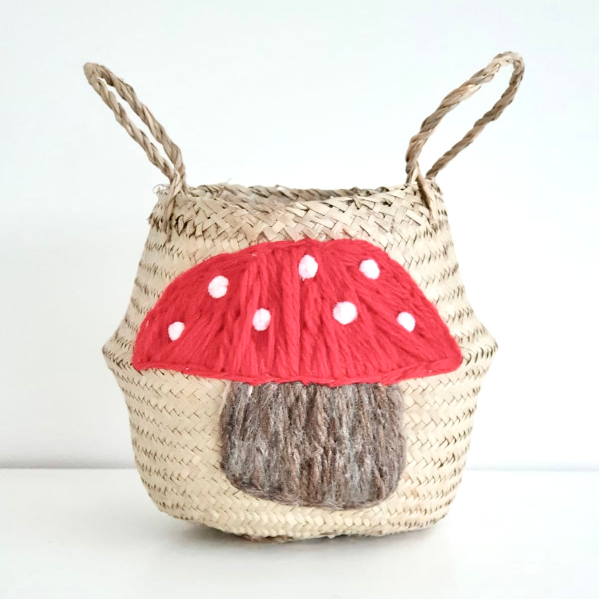 Toadstool basket - small - Bellybambino