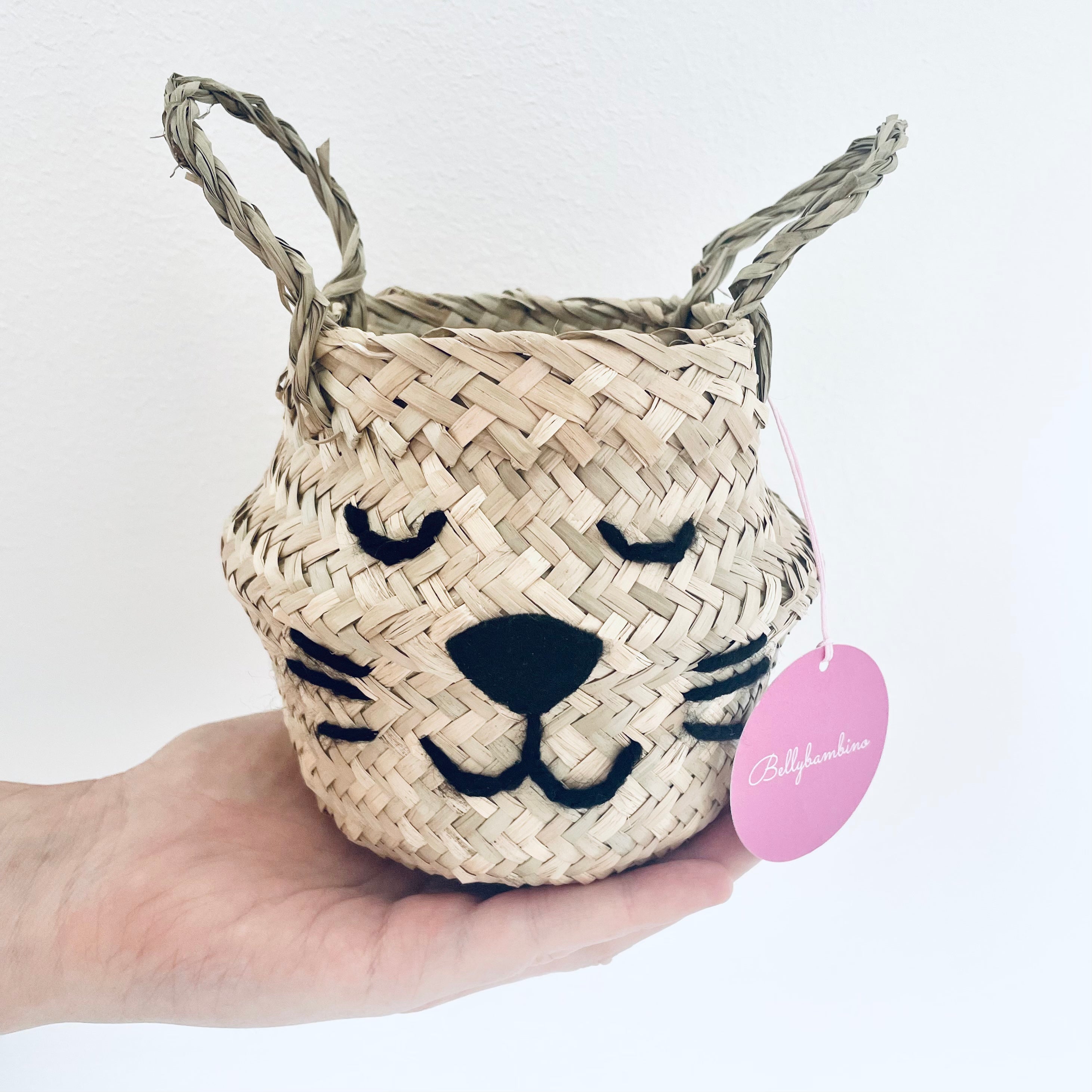 Natural Cat Basket - Mini - Bellybambino