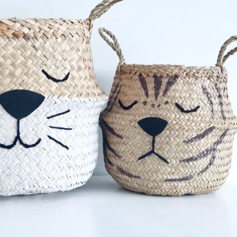 Natural Tiger Basket - Small - Bellybambino