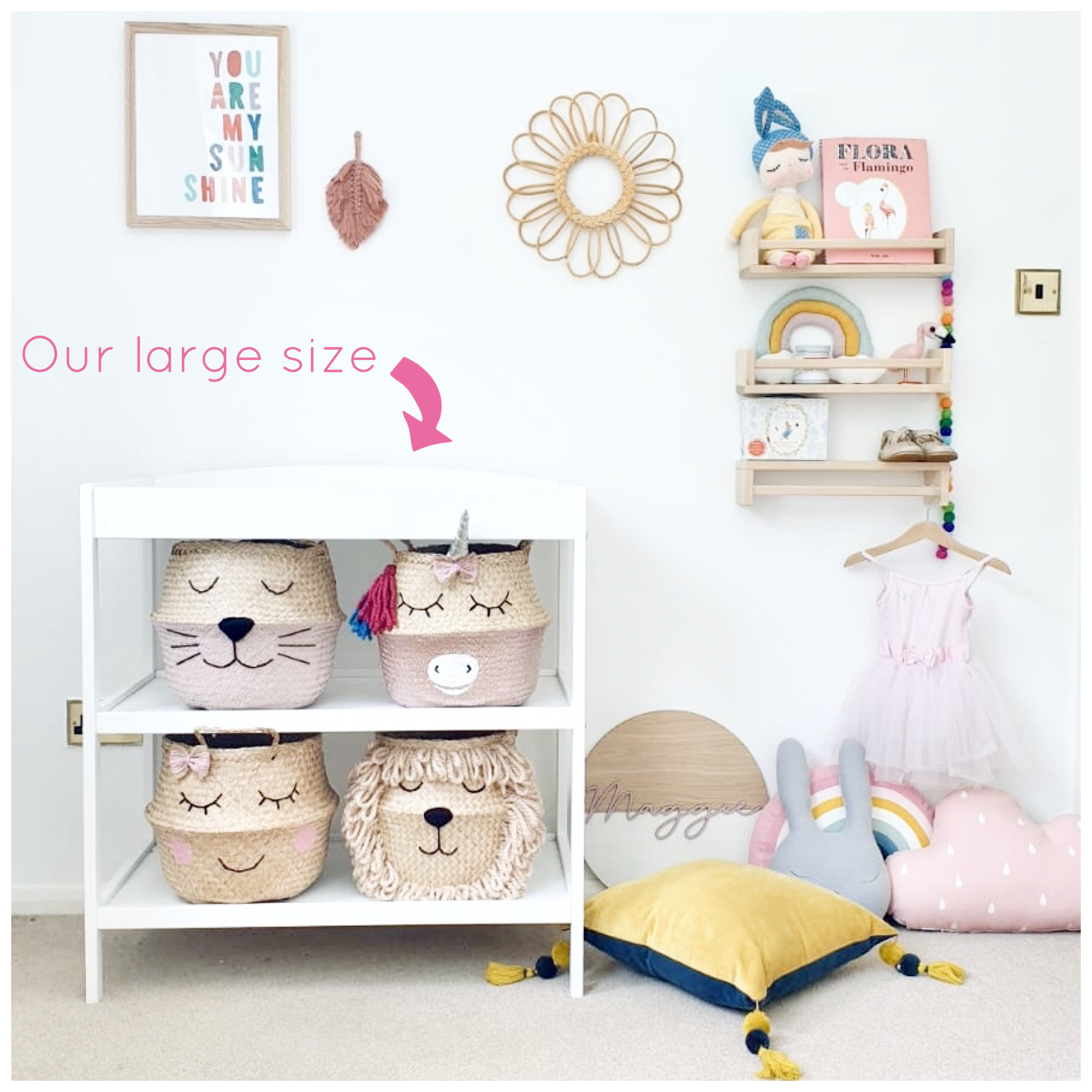 Panda Basket - Large - Bellybambino