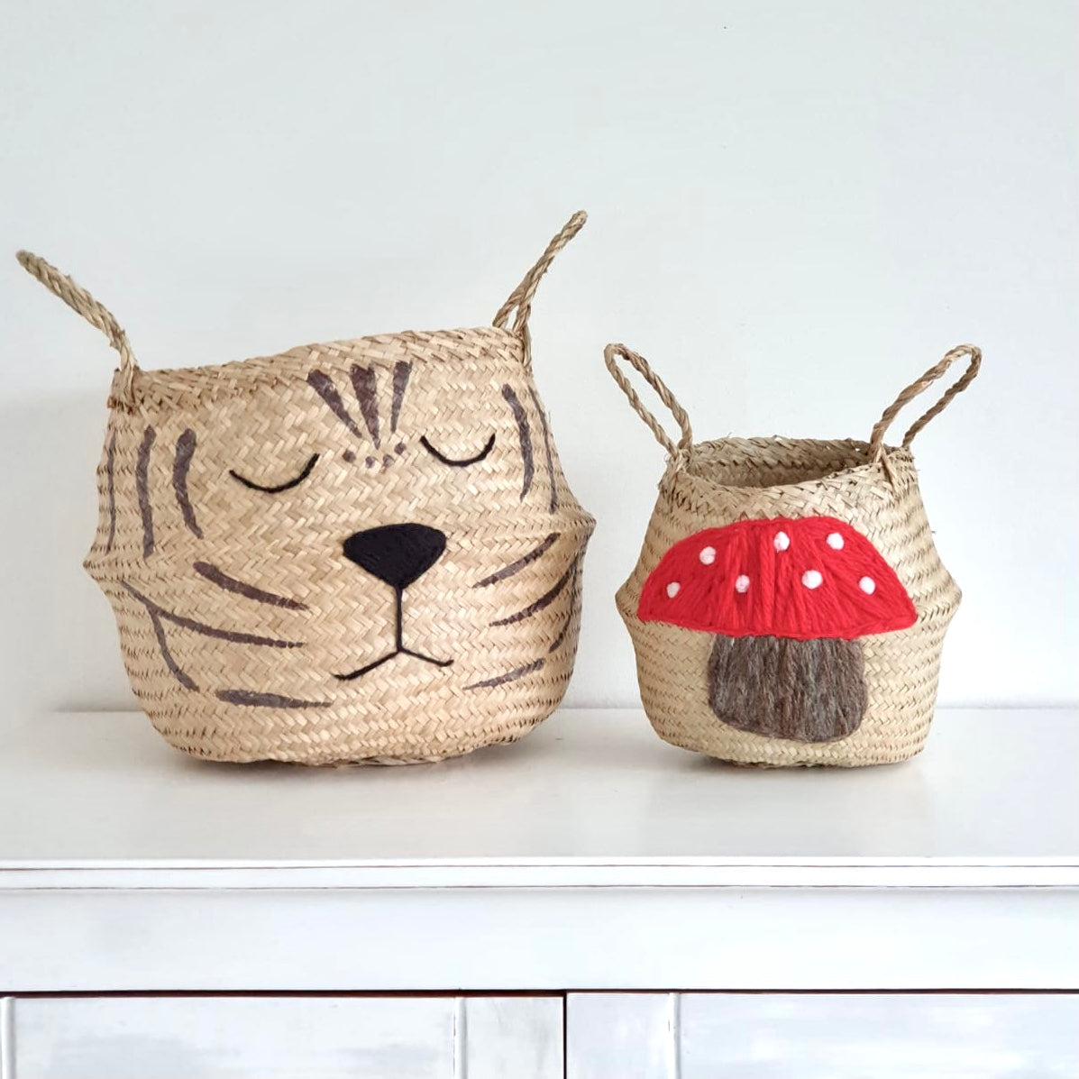 Natural Tiger Basket - Extra Large - Bellybambino