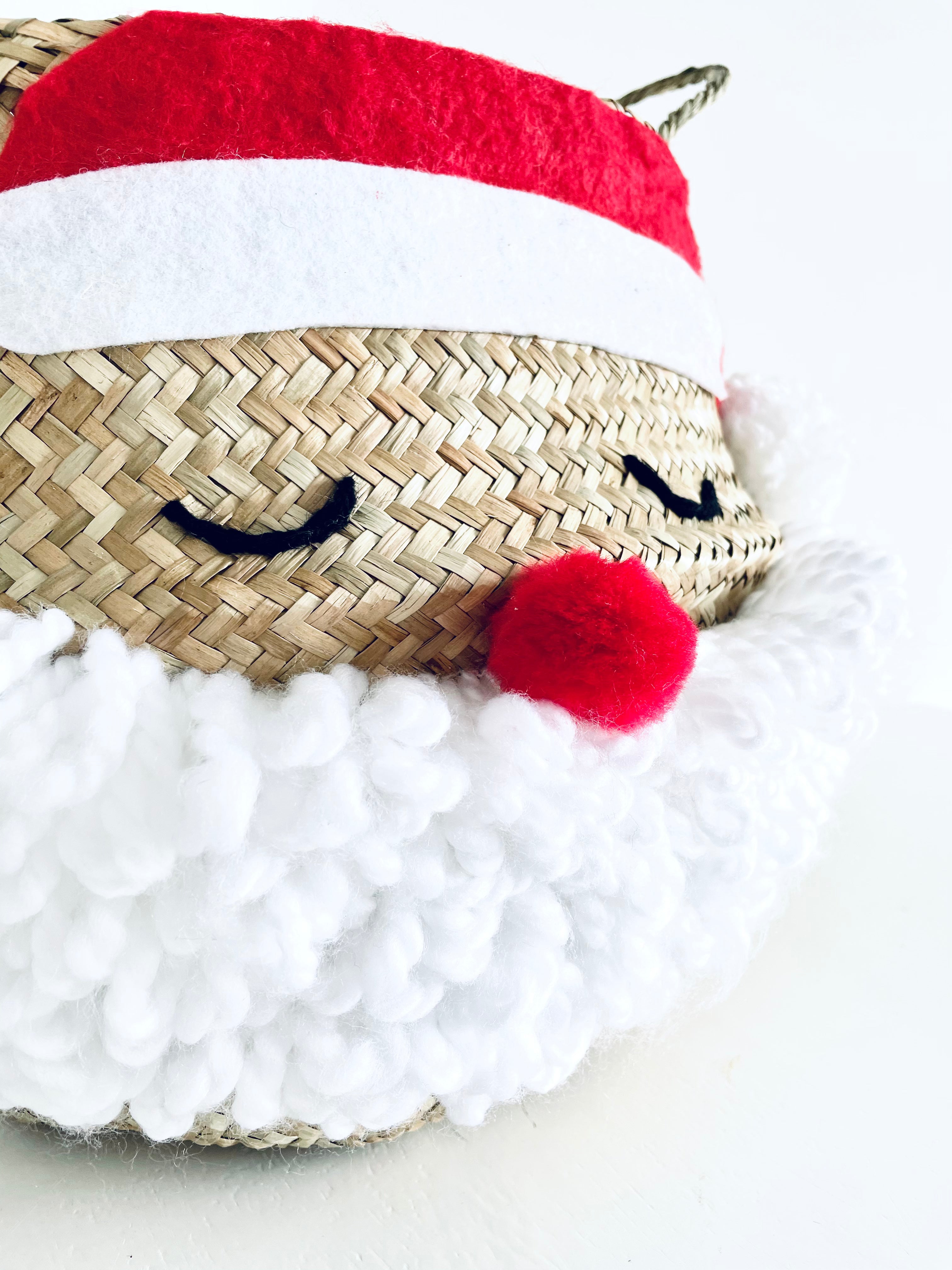 Santa basket - large - Bellybambino