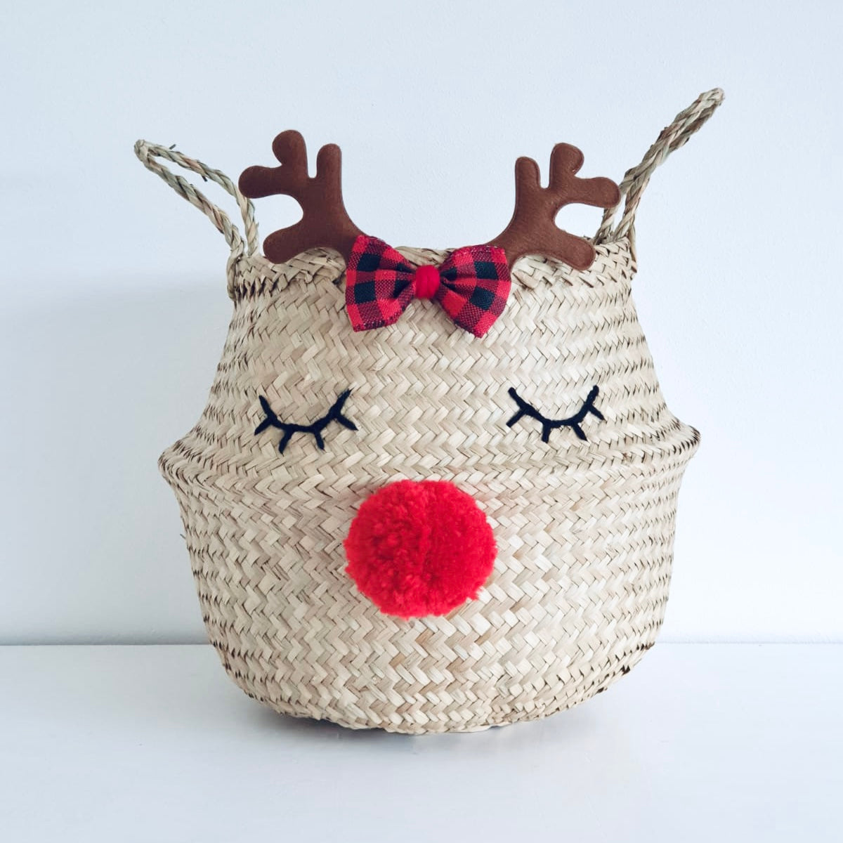 Reindeer basket - large - Bellybambino