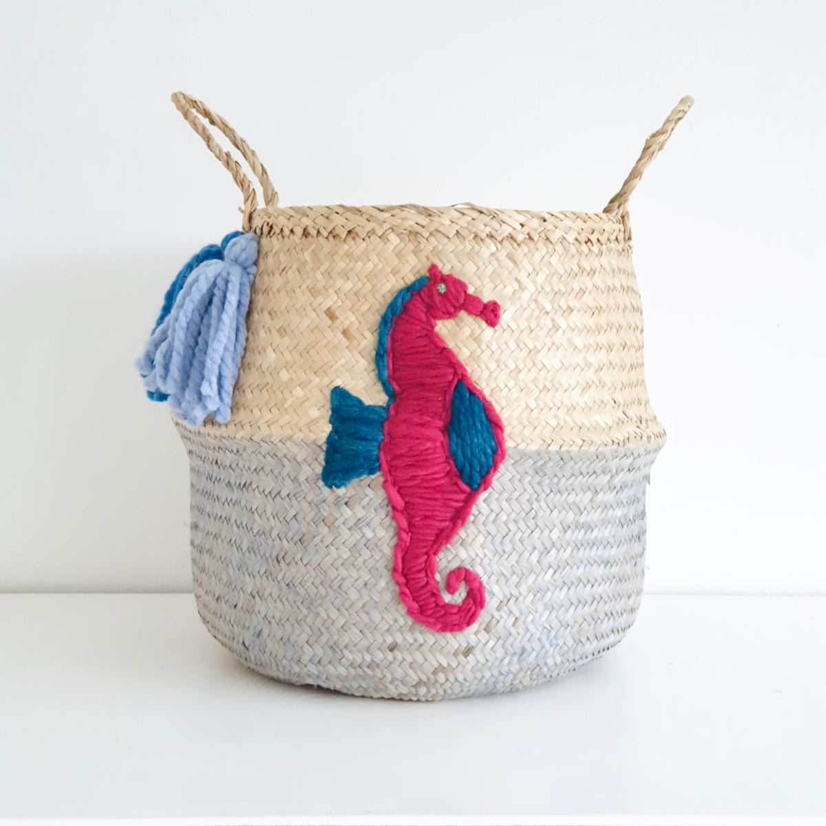 Seahorse Basket - Large - Bellybambino