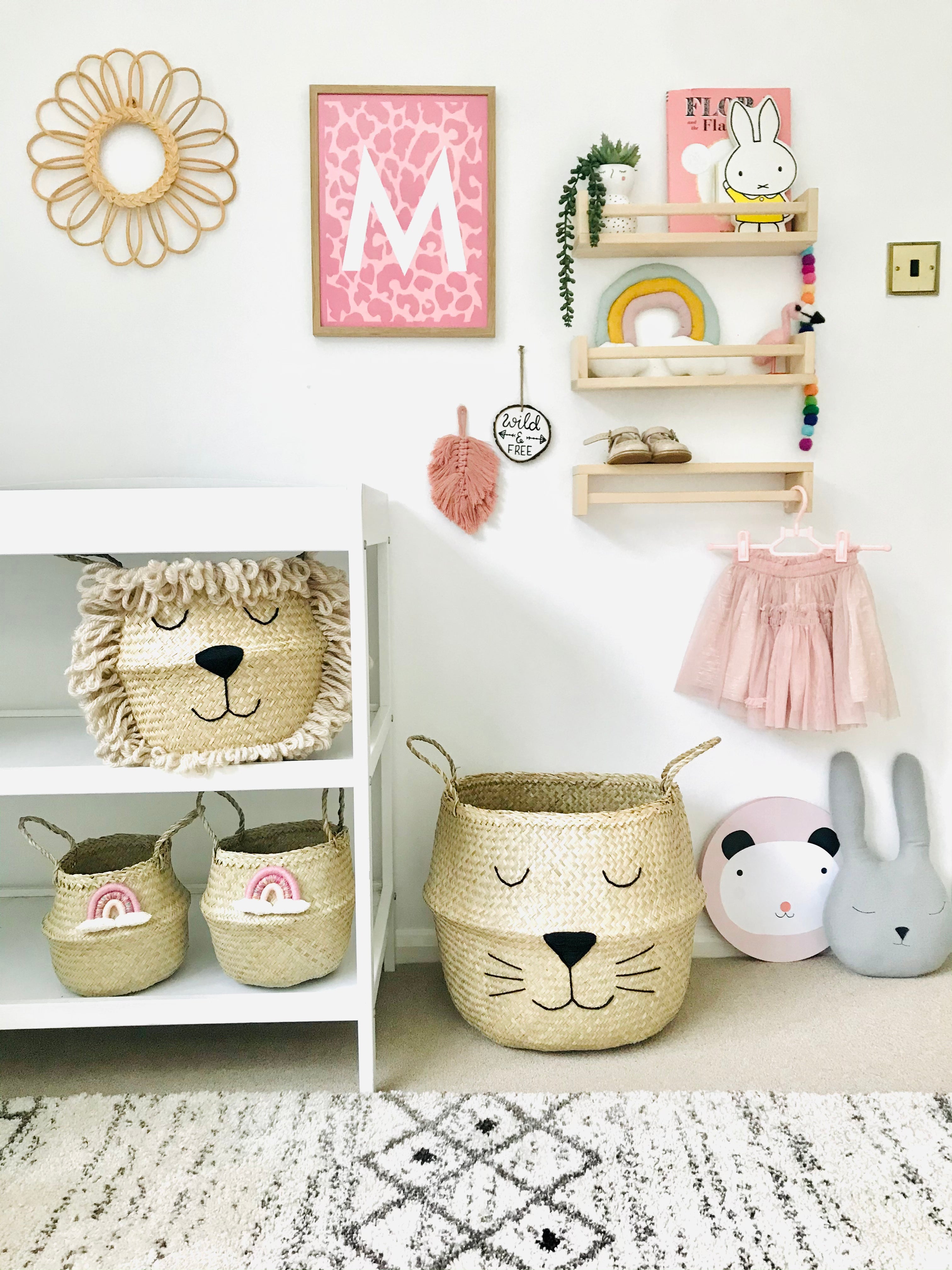 Natural Cat Basket - Extra Large - Bellybambino