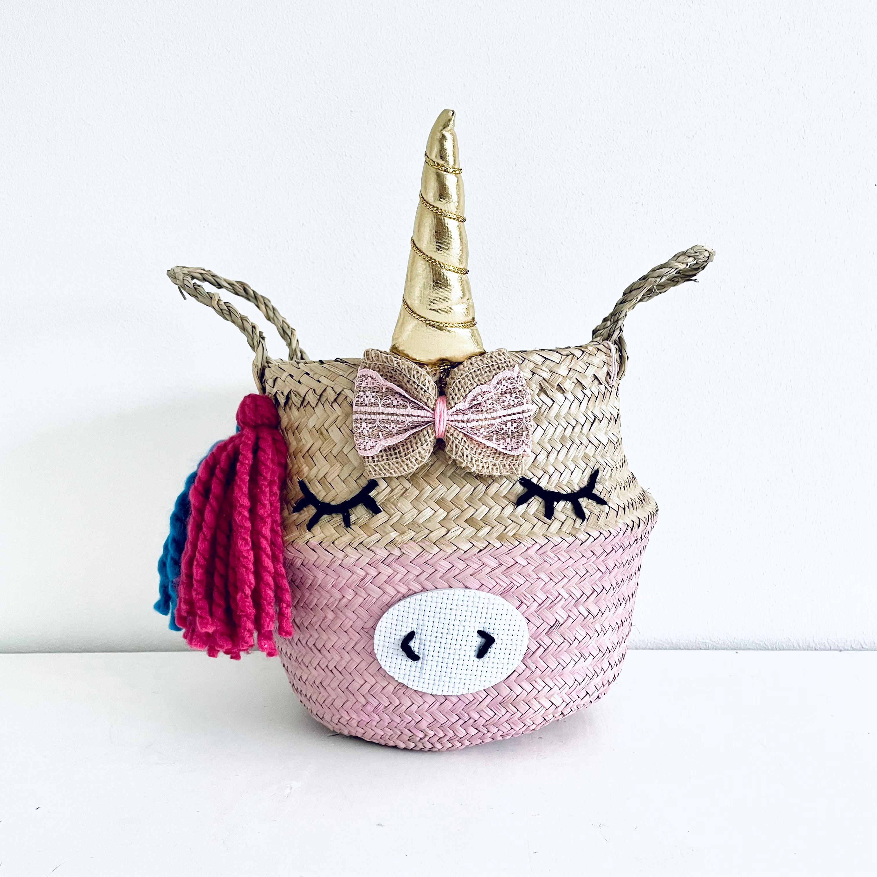 Unicorn Basket - Small - Bellybambino