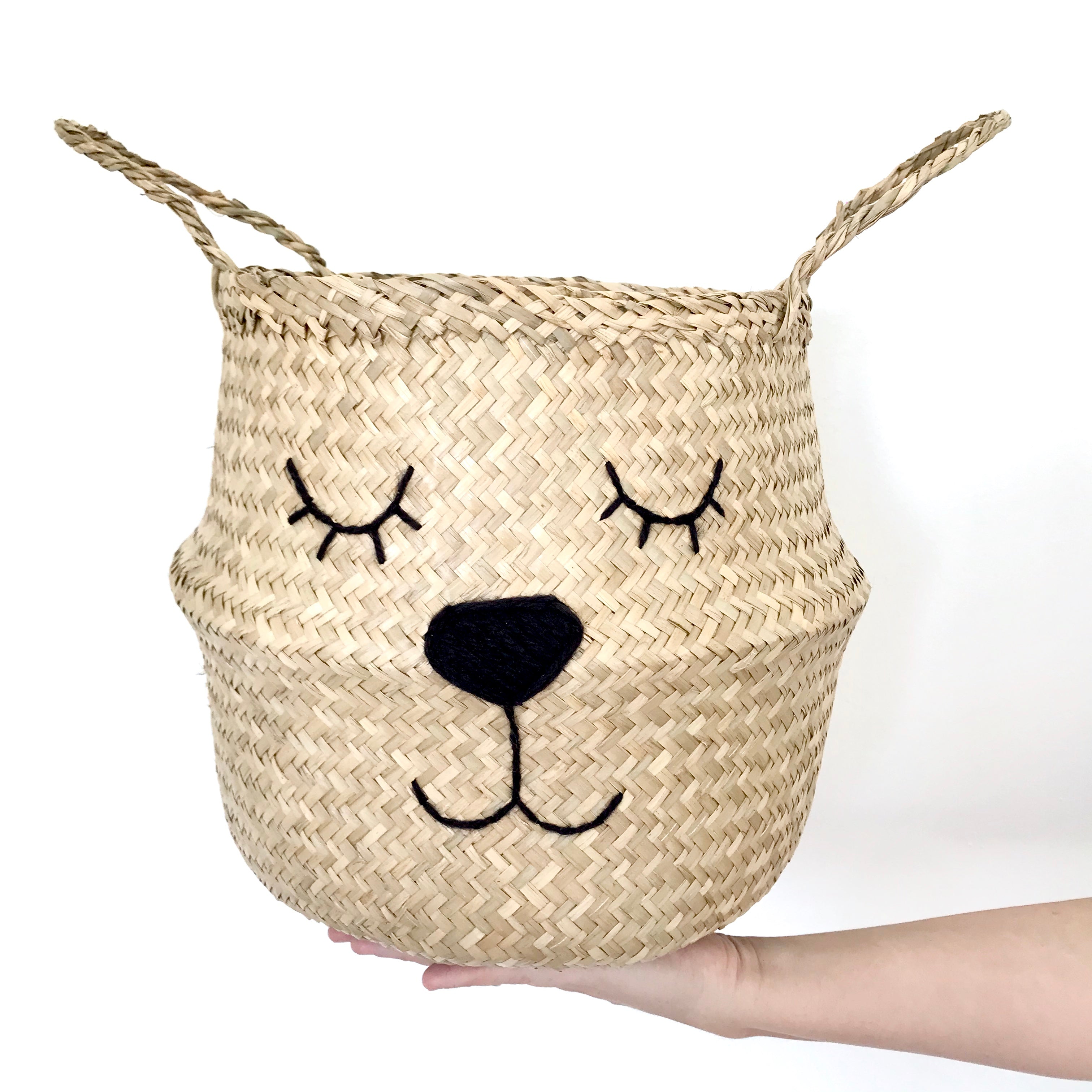 Natural Lioness Basket - Large - Bellybambino