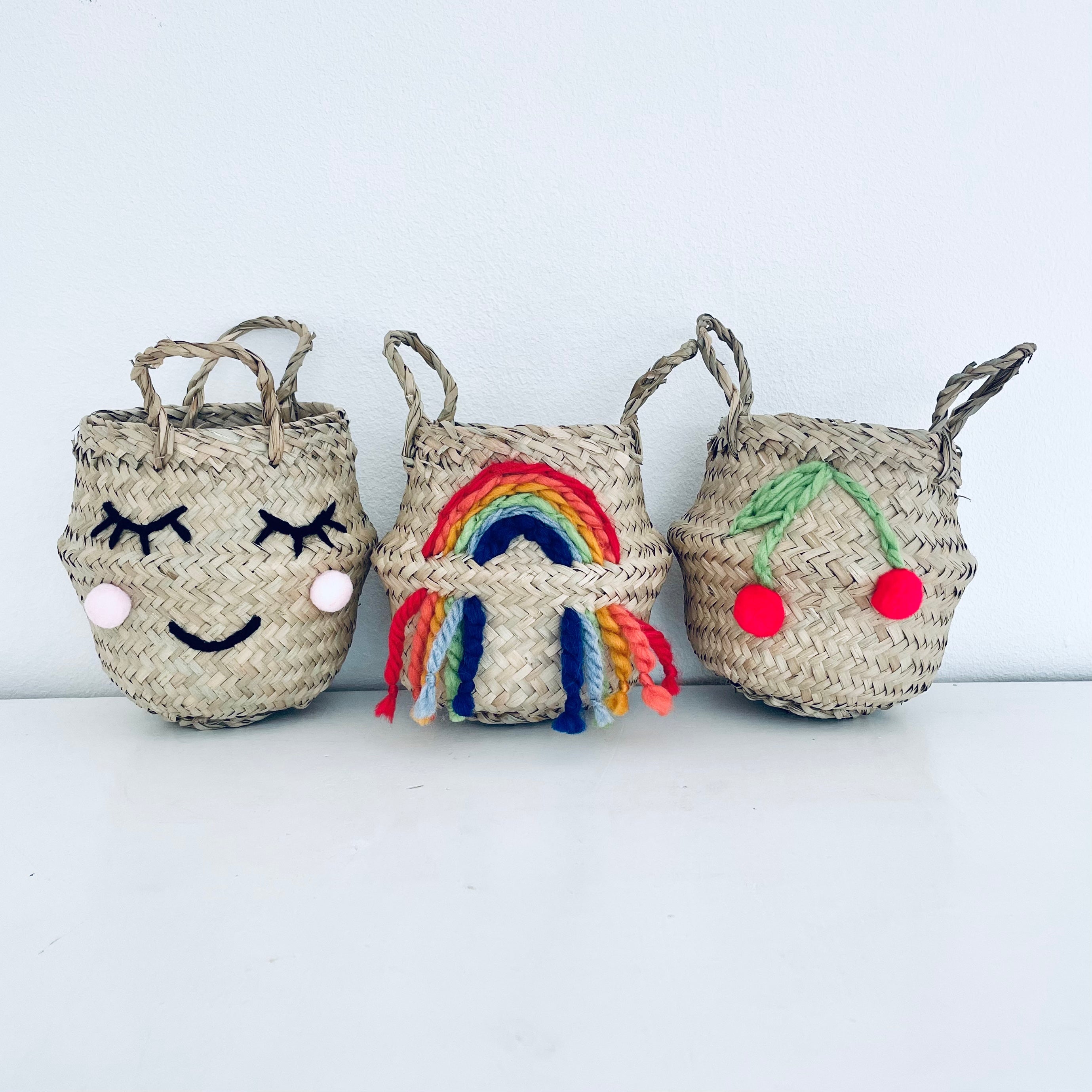 Rainbow Basket - Mini - Bellybambino