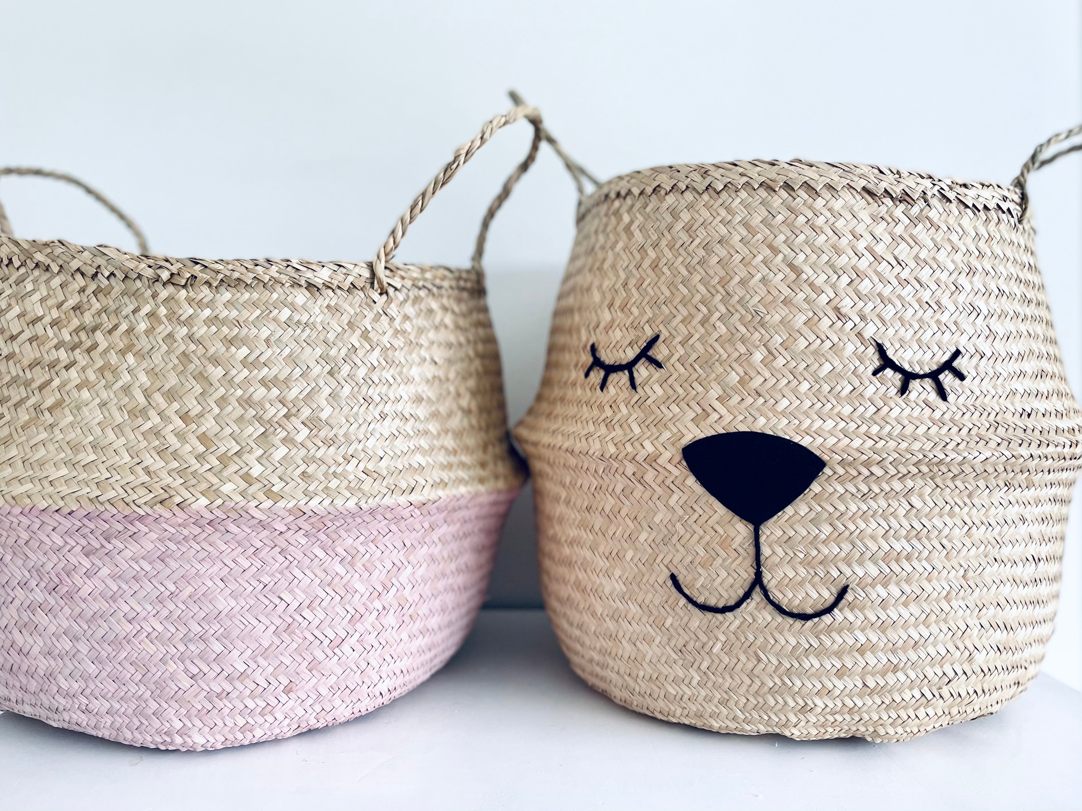 Natural Lioness Basket - Extra Large - Bellybambino