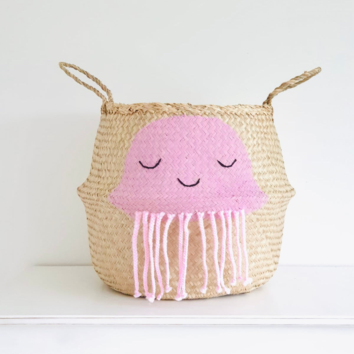 Pink Jellyfish Basket - Extra Large - Bellybambino